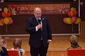 Концерт в честь Дня Победы в Школе им. А.М.Коллонтай